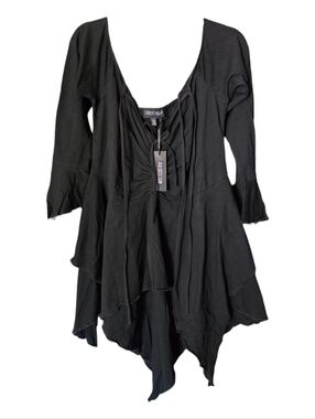 BNIP Plus Size Current Mood F Is For Faries Handkerchief Dress